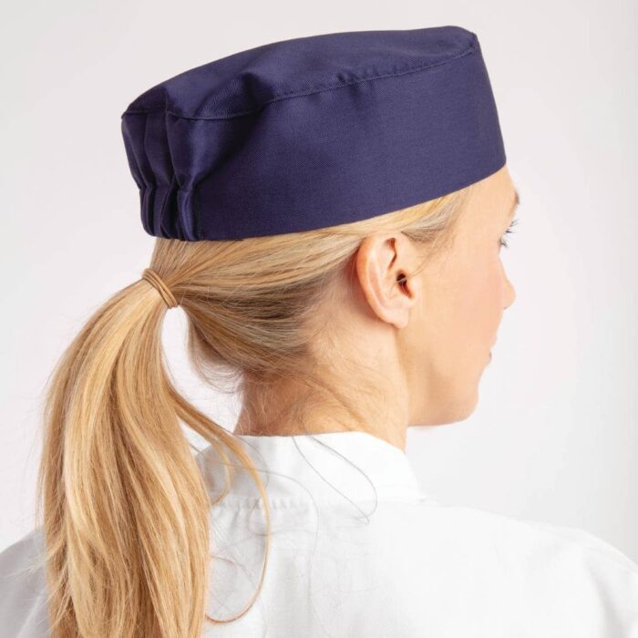 Whites Chefs Skull Cap Blue