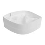 eGreen Disposable Forage Hat White (Pack of 100)