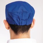 Whites Chefs Skull Cap Royal Blue