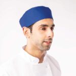 Whites Chefs Skull Cap Royal Blue