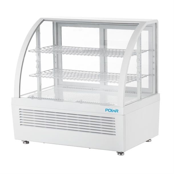 Polar C-Series Countertop Display Fridge White 100Ltr - EAN 5050984729867