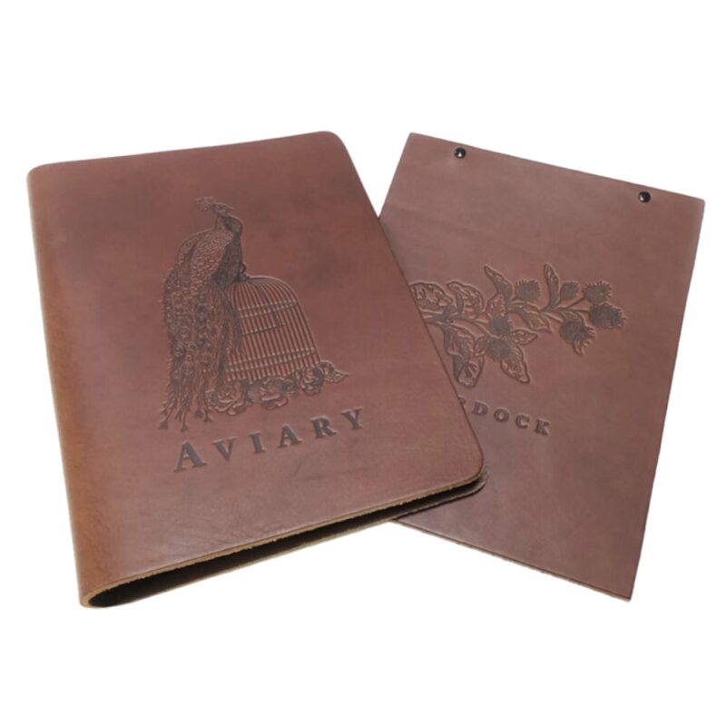 Saddle Hide Menu Covers - Smart Hospitality Supplies