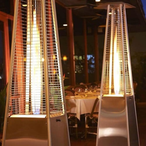 Lifestyle Tahiti Flame Patio Heater 13kW BLACK