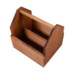 Wooden Condiment Holder