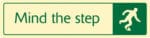Mind the Step Sign - Metal Door Signs