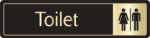 Toilet Sign - Metal Door Signs