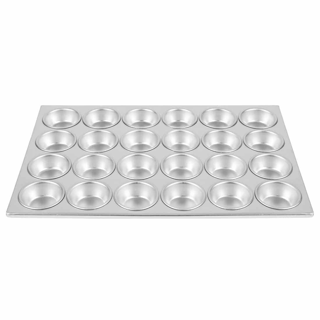 Vogue Aluminium 24 Cup Muffin Tray