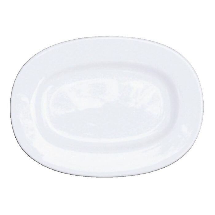 Churchill Alchemy Rimmed Oval Dishes 202mm