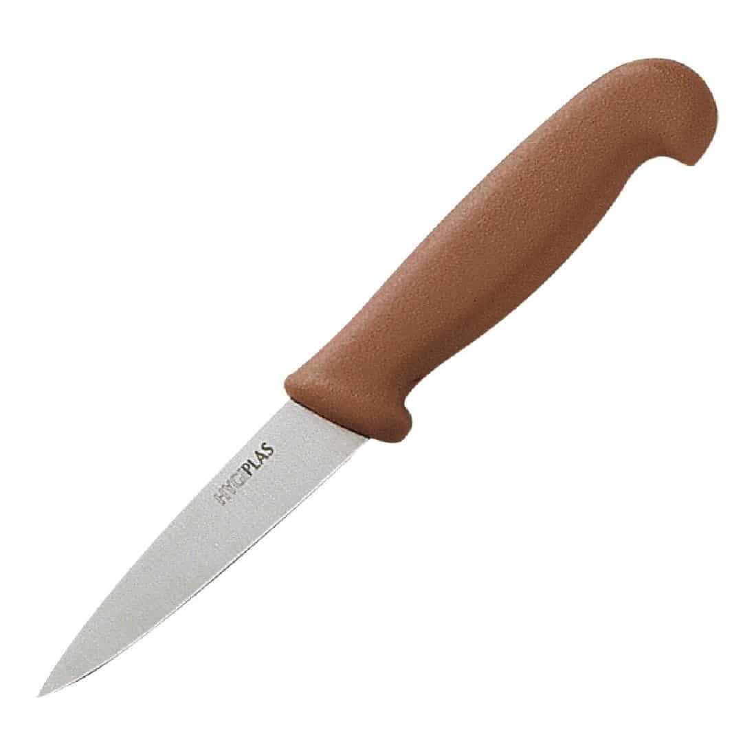 Hygiplas Paring Knife Brown 9cm