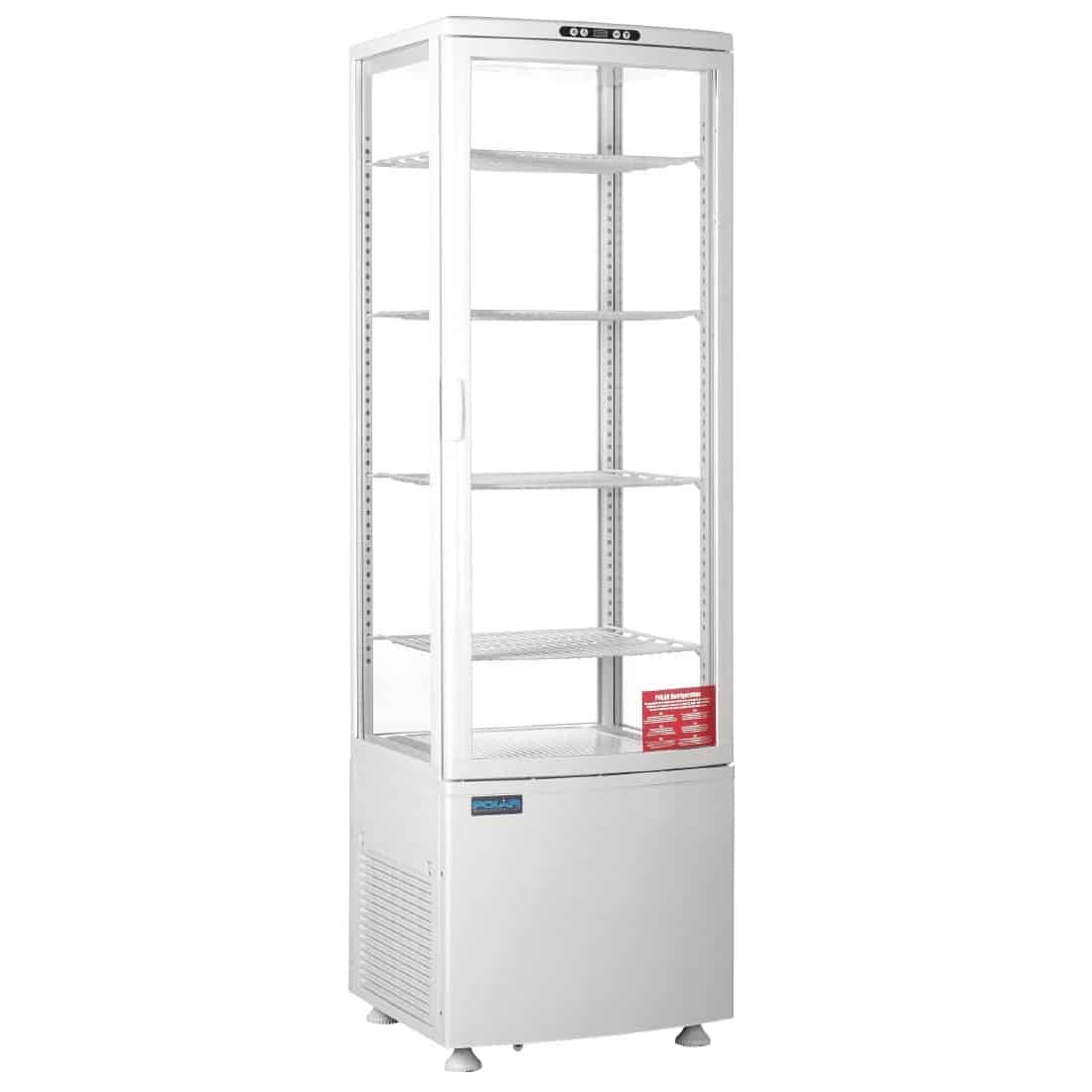 Polar Curved Door Display Fridge 235Ltr