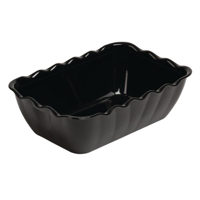 Kristallon Salad Crock 2Ltr Black