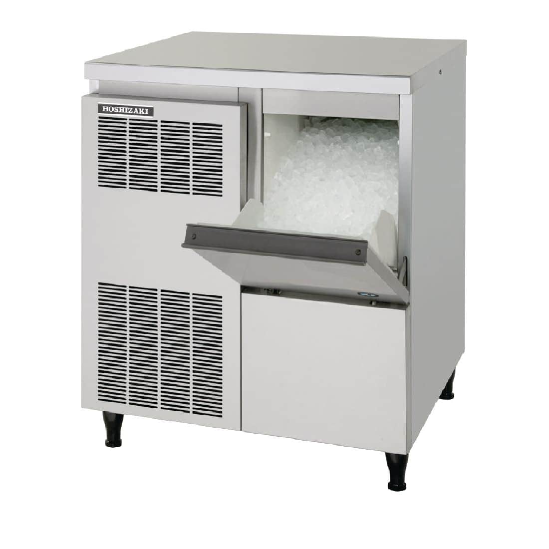 Hoshizaki Air-Cooled Ice Flaker 85kg/24hr Output 26kg Storage FM-80EE