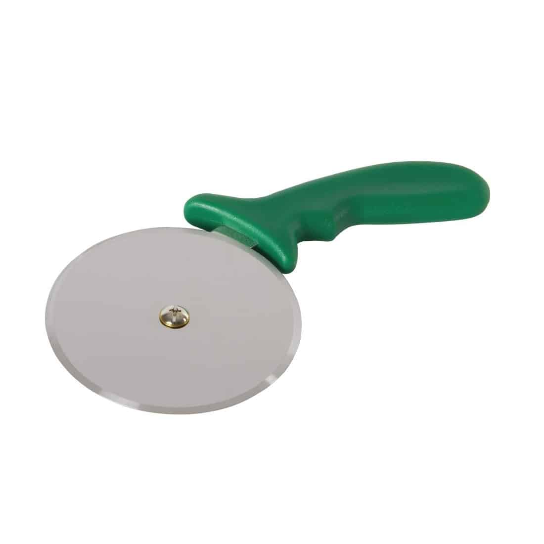 Vogue Pizza Wheel Green 4"