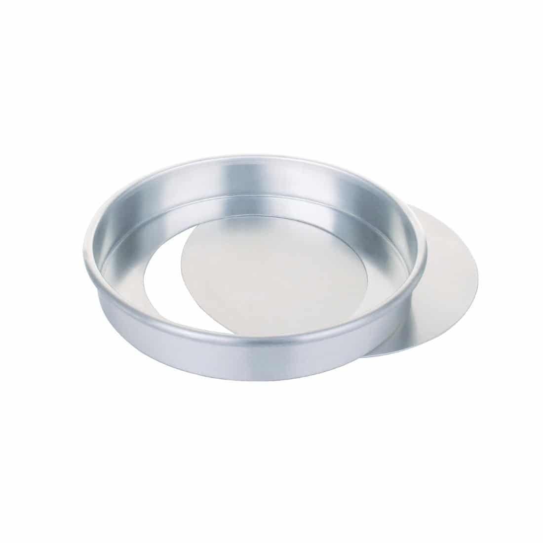 Aluminium Sandwich Tin With Removable Base 23cm