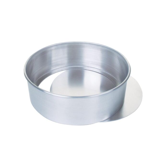 Aluminium Cake Tin With Removable Base 23cm