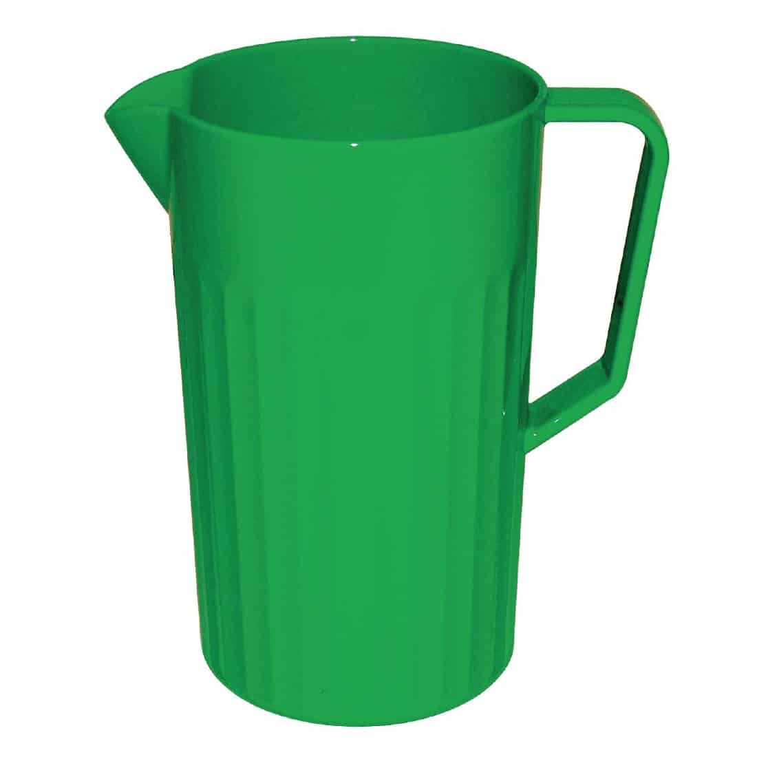 Kristallon Polycarbonate Jug Green 1.4Ltr