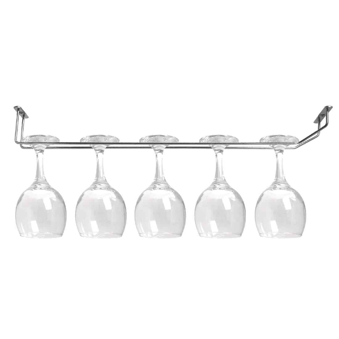 Olympia Wine Glass Rack Chrome 610mm