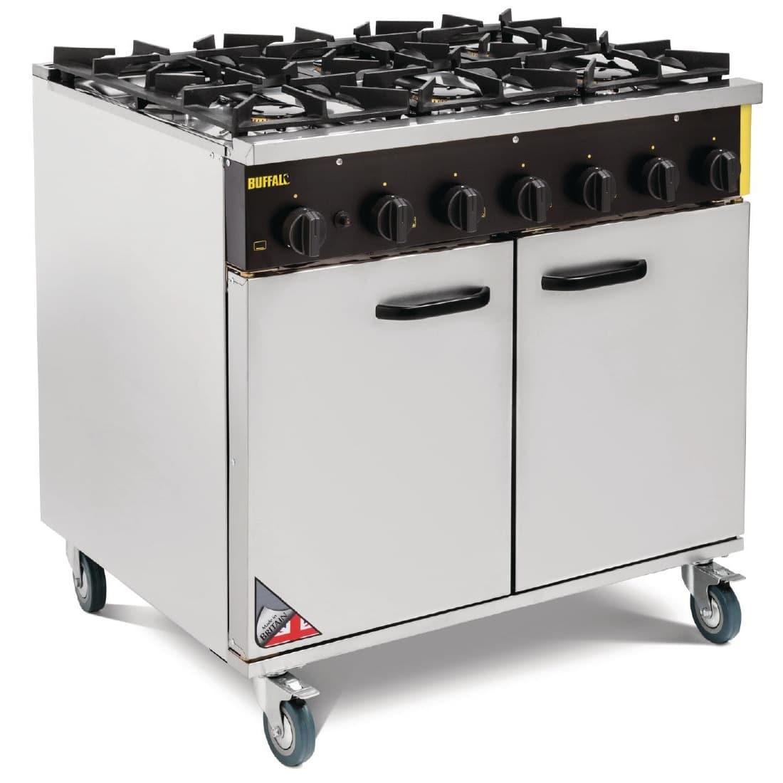 Buffalo 6 Burner Natural Gas Oven Range