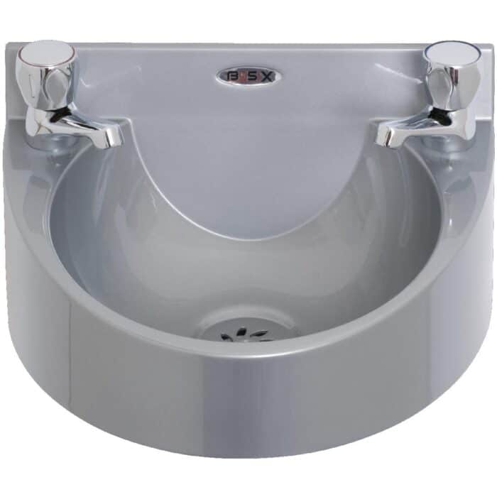 Basix Polycarbonate Wash Hand Basin Grey