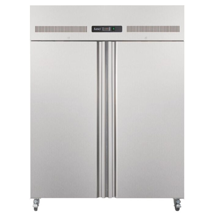 Lec Double Door Fridge Stainless Steel 1400Ltr CLGN1400ST