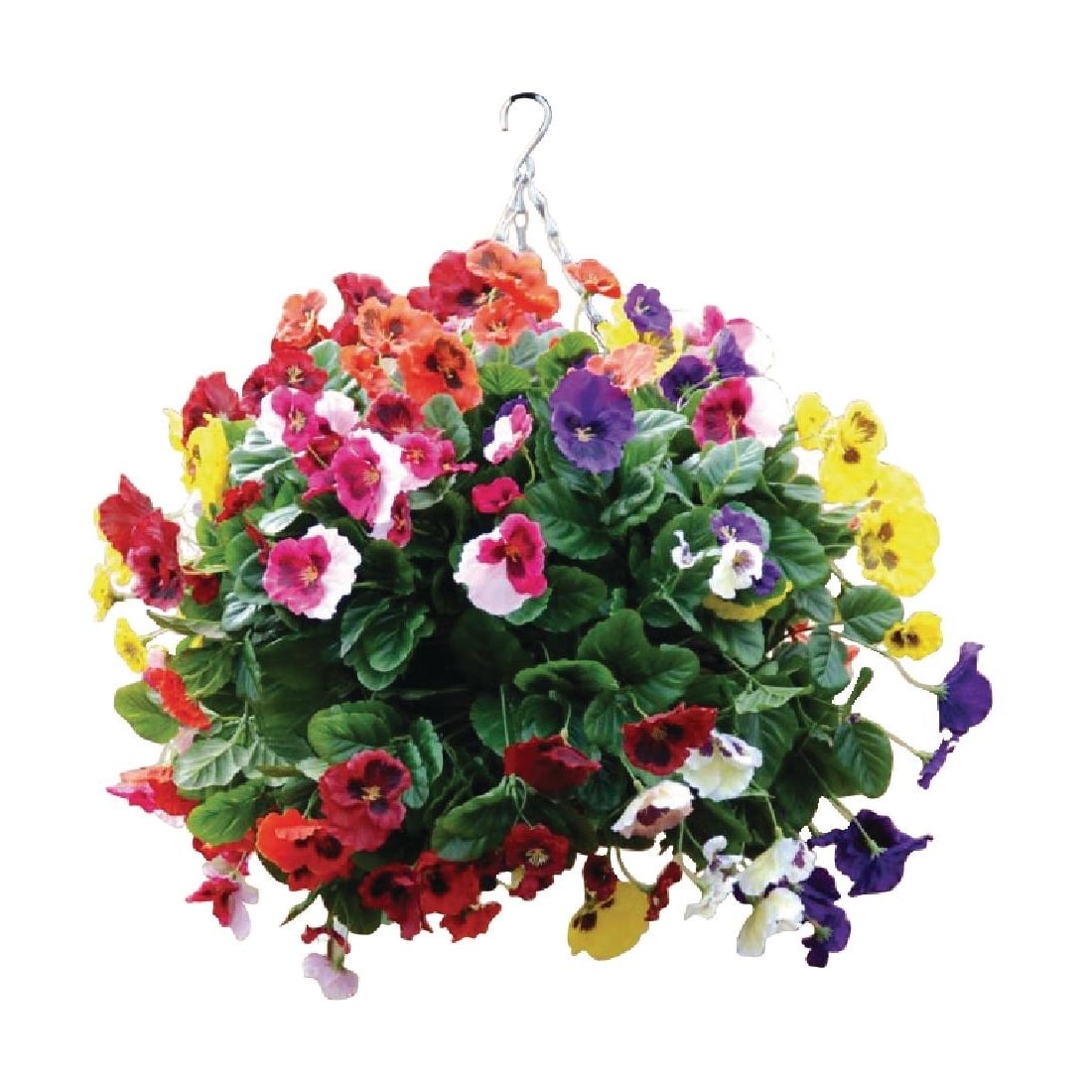 22" Mixed Colours Pansy Ball