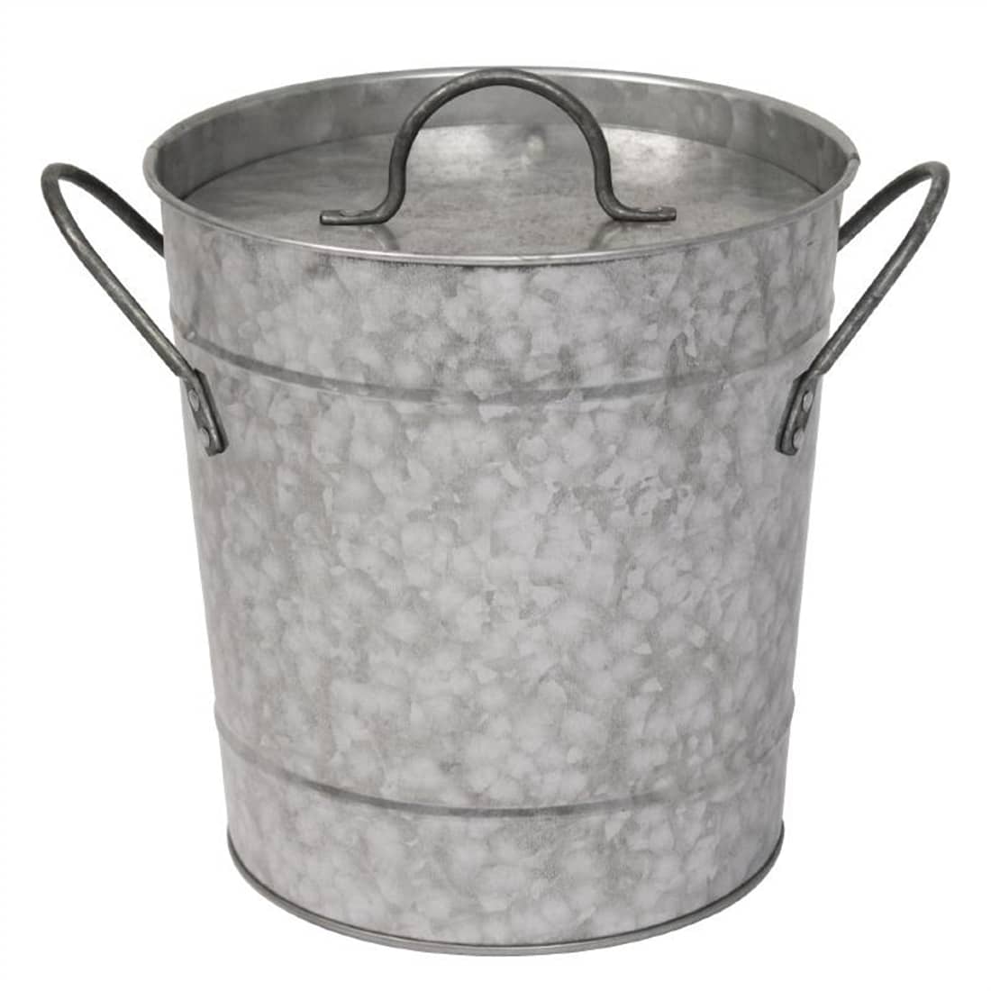 Olympia Galvanised Steel Wine And Champagne Bucket With Lid