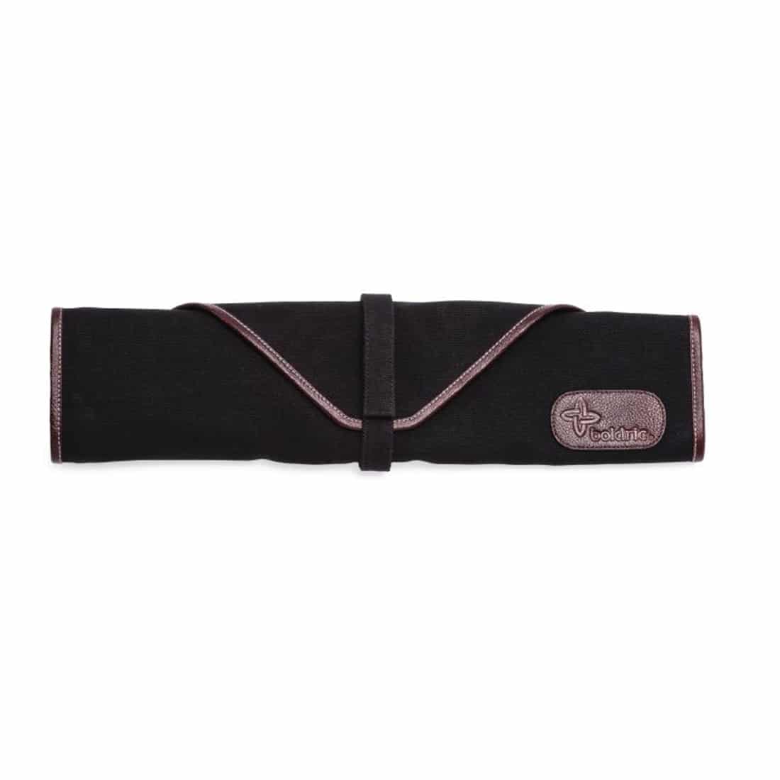 Boldric  Canvas Knife Bag Black 6 Slots