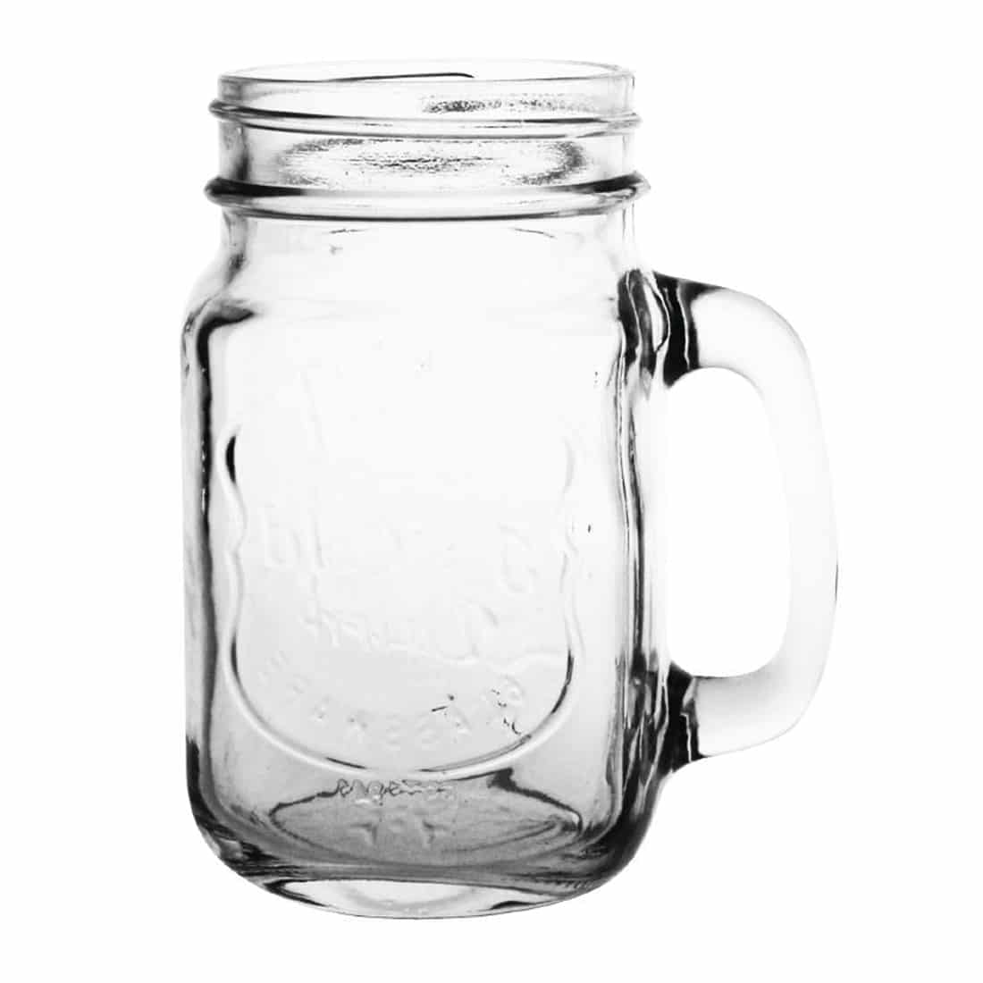 Olympia Handled Mason Jar 450ml