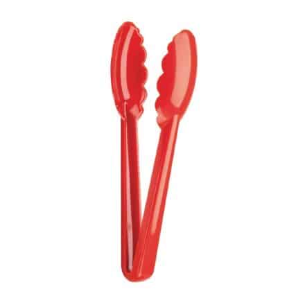 Mercer Culinary Hells Tools Tongs Red 9.5"