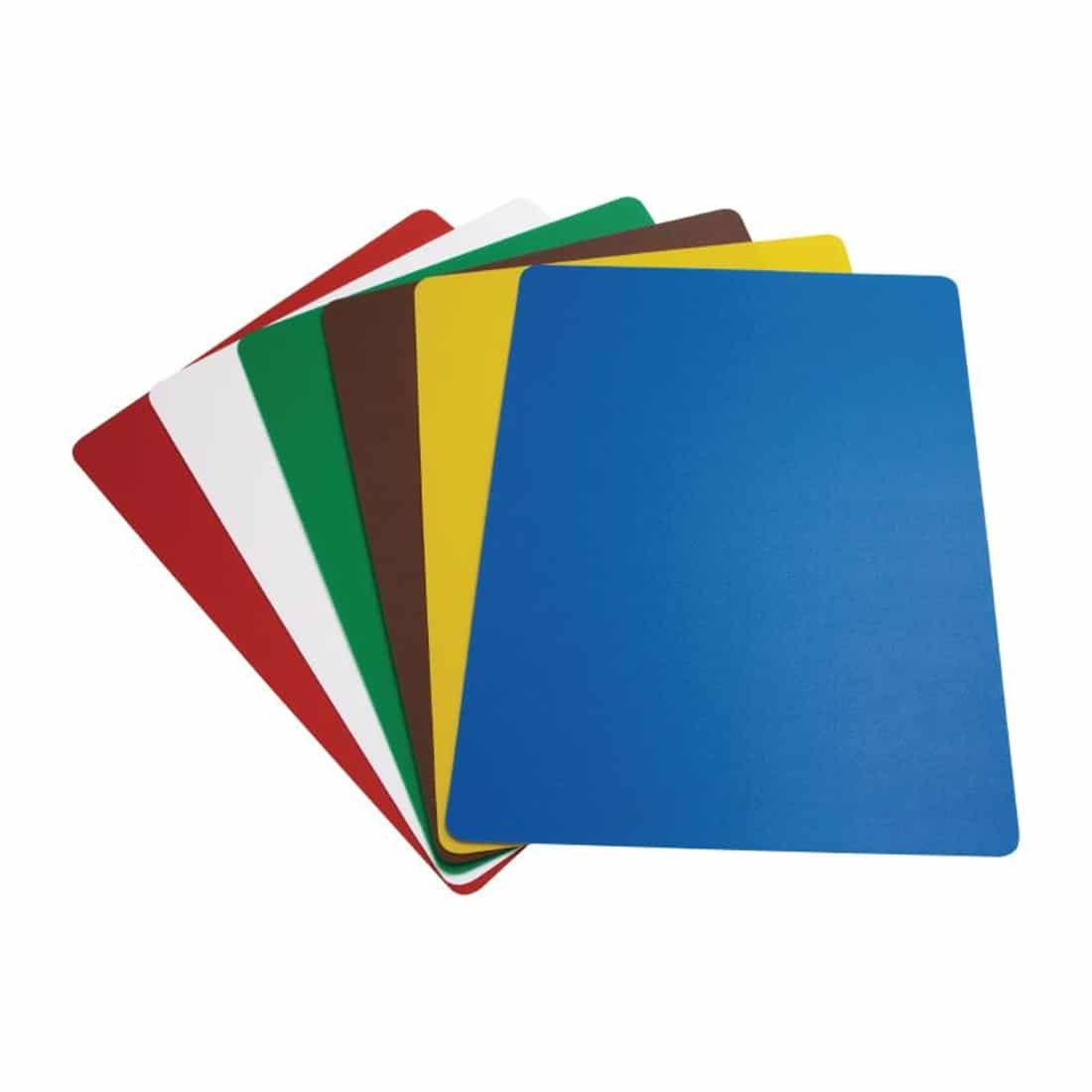 Hygiplas Colour Coded Chopping Mats Set 450mm