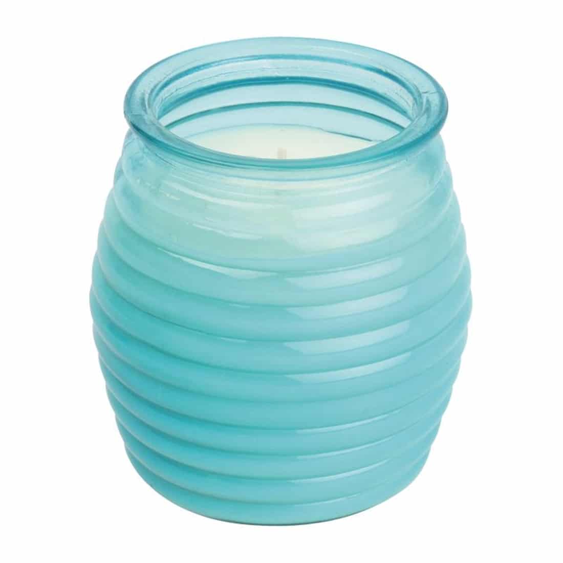 Olympia Beehive Jar Candle Blue