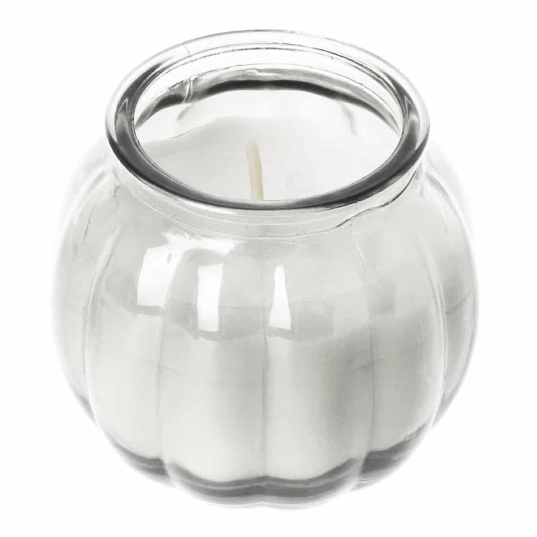 Olympia Pumpkin Jar Candle Clear