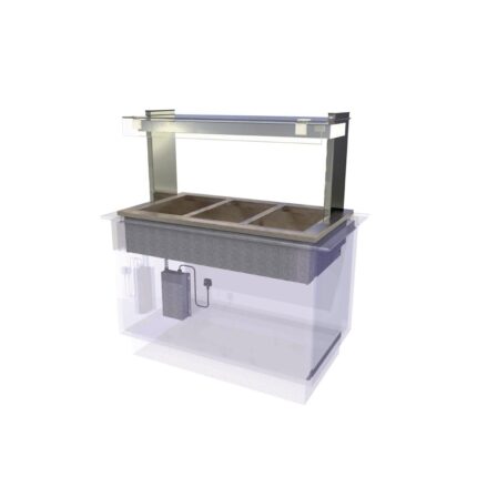 Kubus Drop In Dry Heat Bain Marie KHBM3