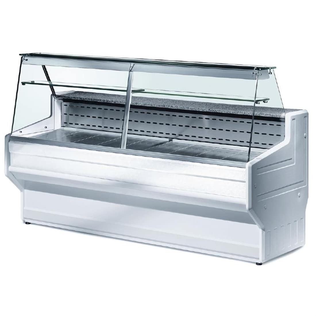 Zoin Hill Slimline Deli Serve Over Counter Chiller White 3000mm HL300B