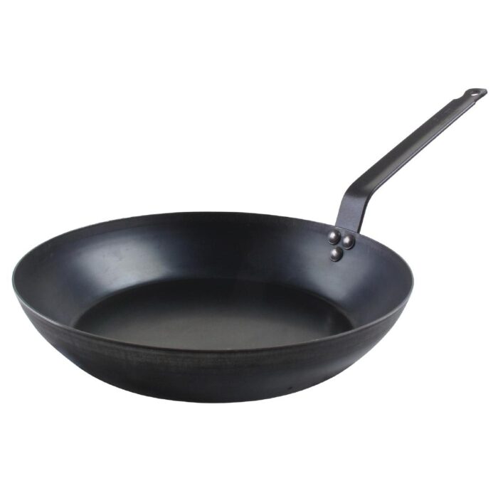 De Buyer Black Iron Frying Pan 220mm