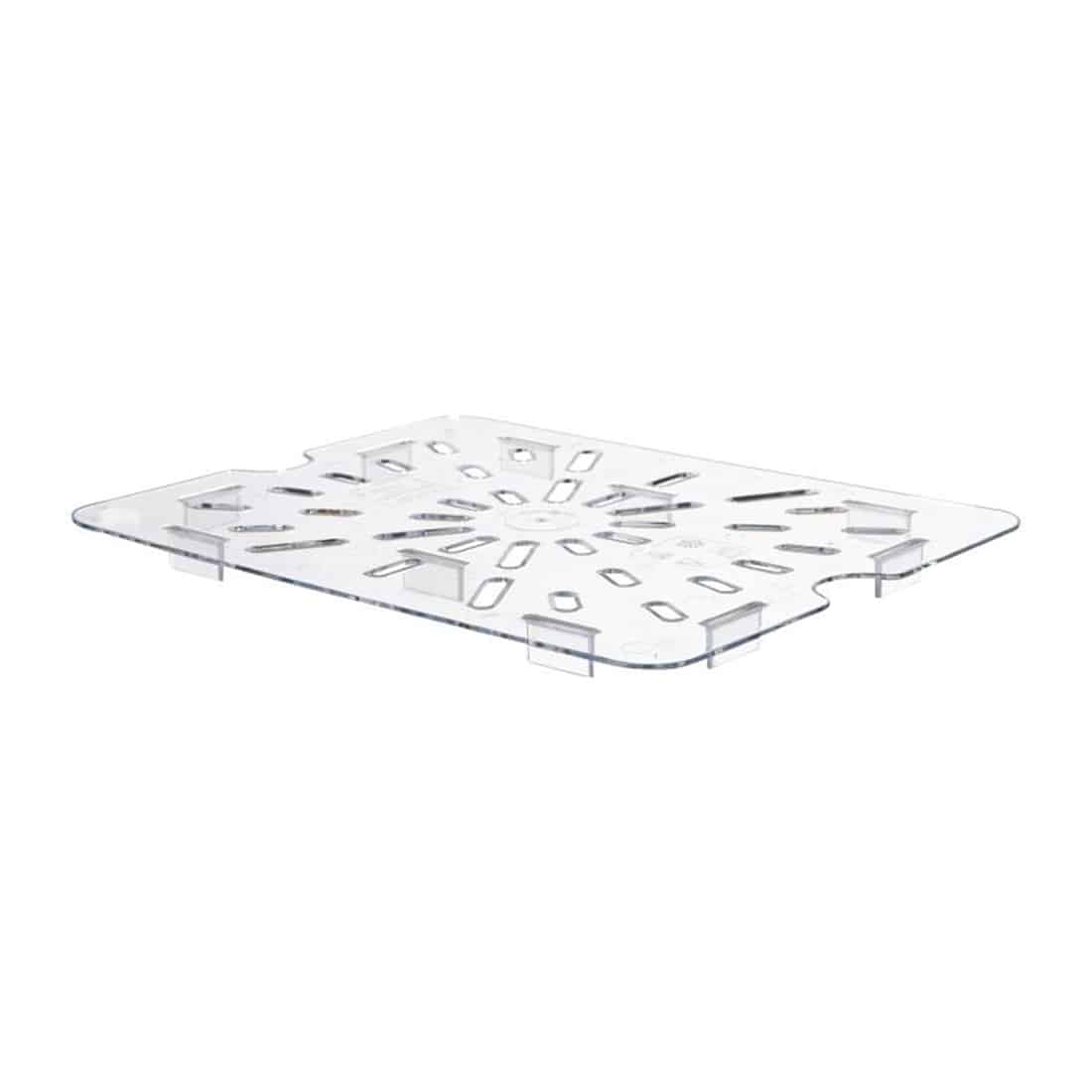 Cambro Polycarbonate 1/2 Gastronorm Pan Drain Shelf