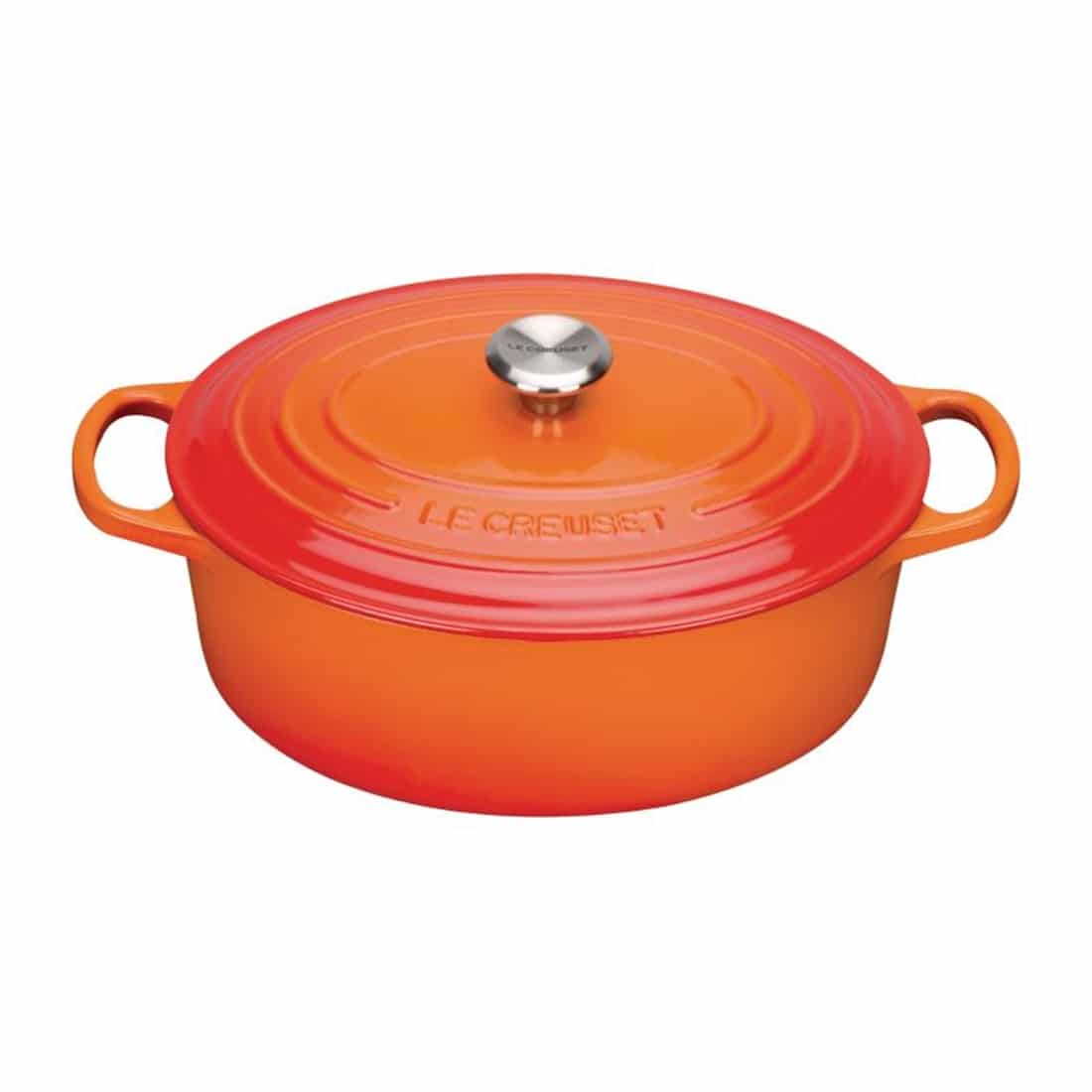 Le Creuset Cast Iron Oval Casserole 29cm 4.7L Volcanic