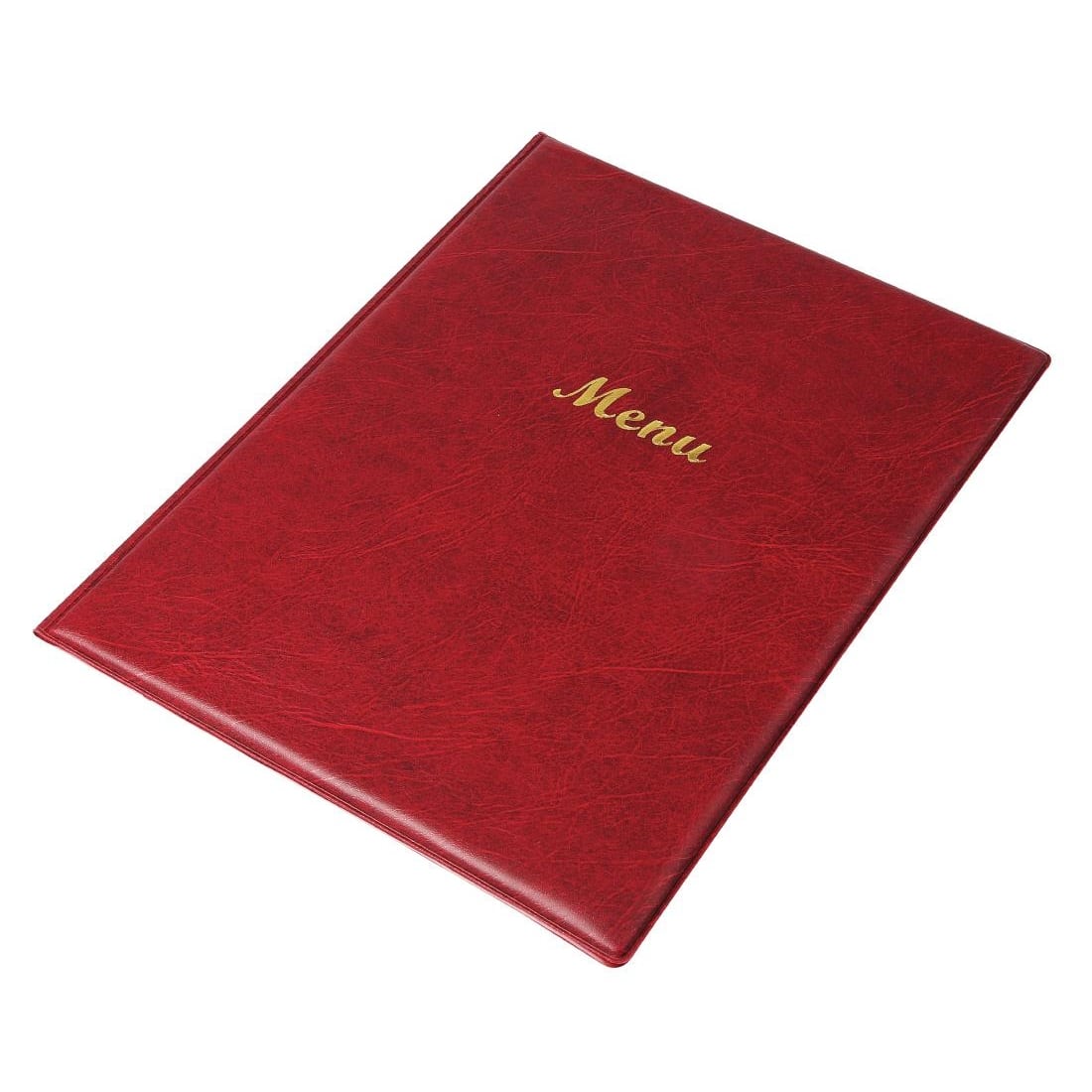 Olympia PVC Menu Cover A4 Burgundy