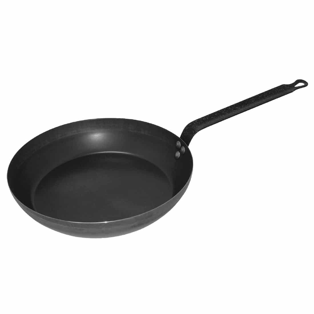 Vogue Black Iron Induction Frying Pan 180mm