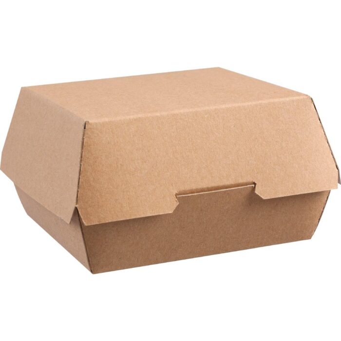 Disposable Kraft Burger Boxes Large