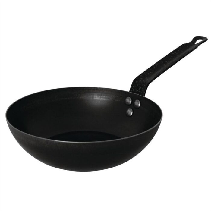 Vogue Black Iron Wok 280mm