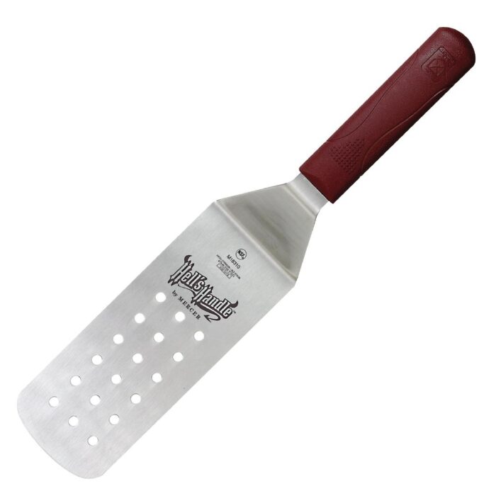 Mercer Culinary Hells Handle Heat Resistant Perforated Turner