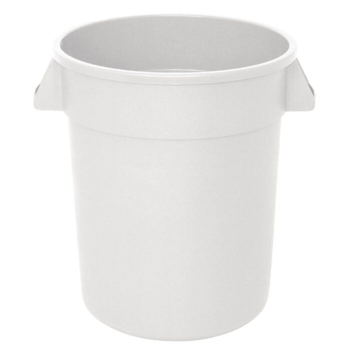 Vogue White Round Container Bin 38Ltr