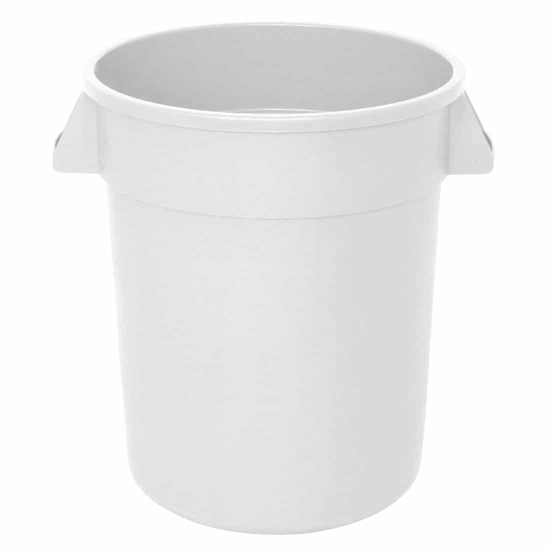 Vogue White Round Container Bin 38Ltr