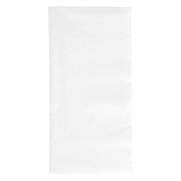 Duni Dinner Napkin White 400mm
