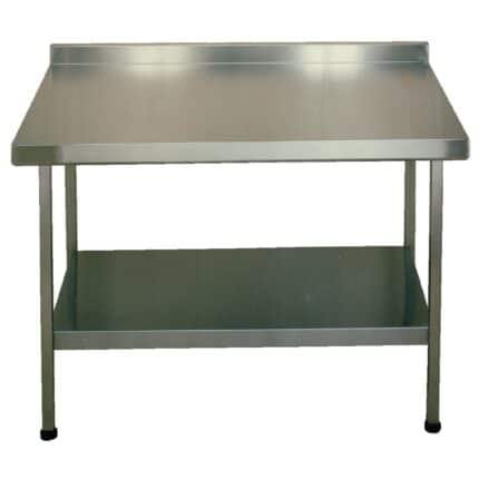 Franke Sissons Stainless Steel Wall Table with Upstand 600x650mm