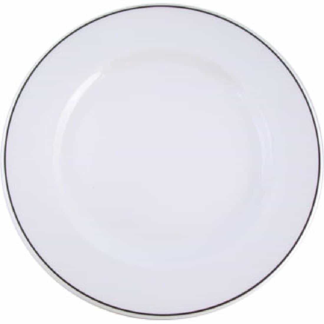 Churchill Black Line Plates 202mm