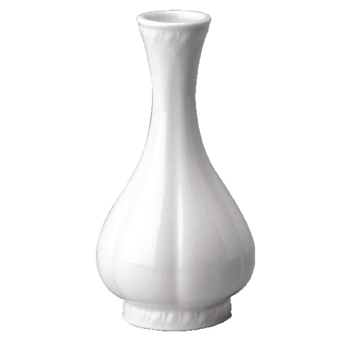 Churchill Buckingham White Bud Vases 140mm