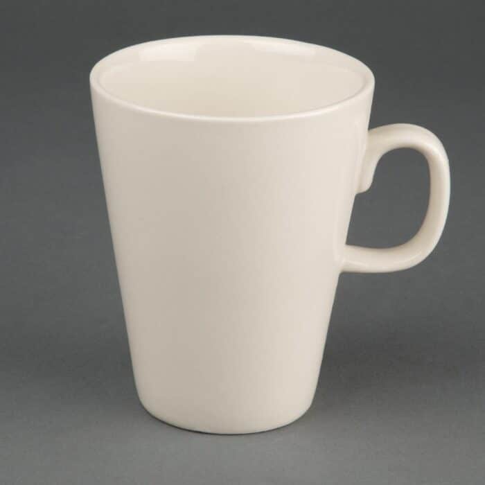 Olympia Ivory Latte Mugs 284ml 10oz
