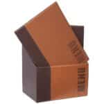 Securit Contemporary Menu Covers and Storage Box A4 Tan